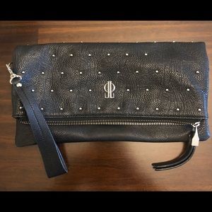Jennifer Lopez Dorene Studded Flap Wristlet Purse